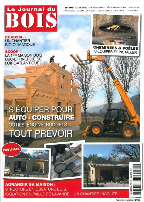 Une première maison bois BBC en Loire-Atlantique