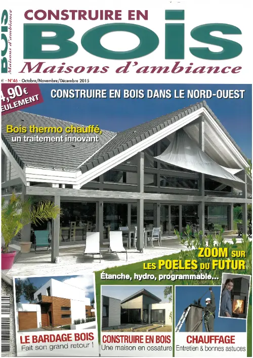 Construction d&rsquo;une maison en ossature bois